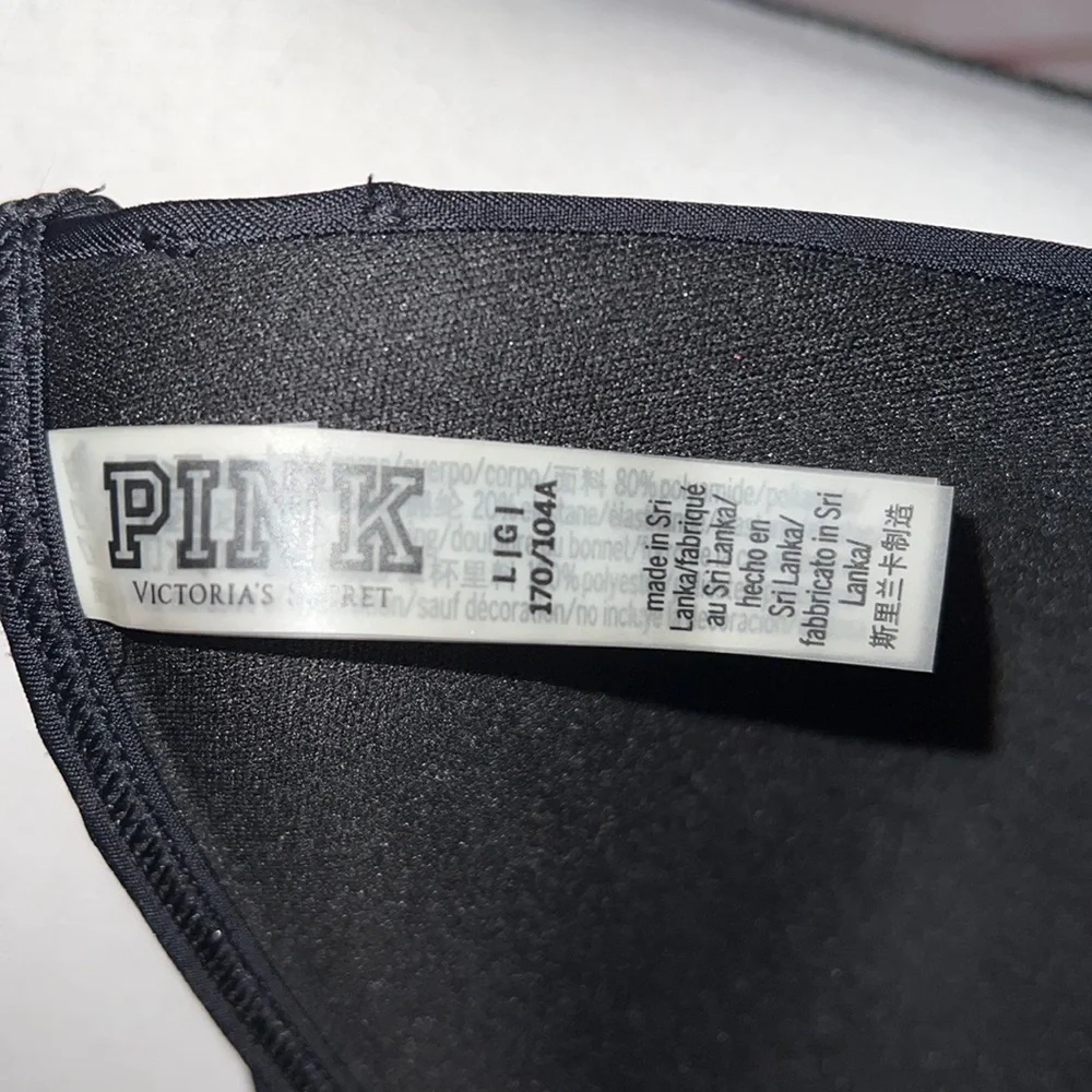 **SOLD ON EBAY PINK by Victoria’s Secret triangle string bikini top - Picture 8 of 8